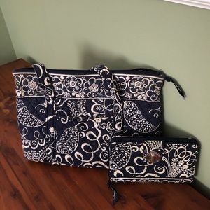 Vera Bradley matching bag & wallet